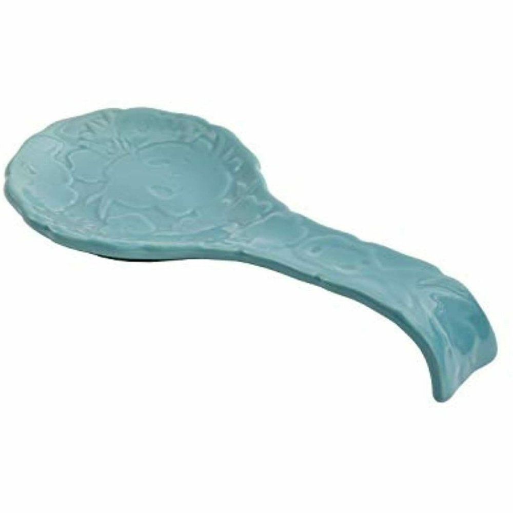 Pioneer Woman Spoon Rest Flea Market 8.5" Turquoise - Picture 3 of 4